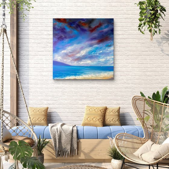 Vibrant sky
