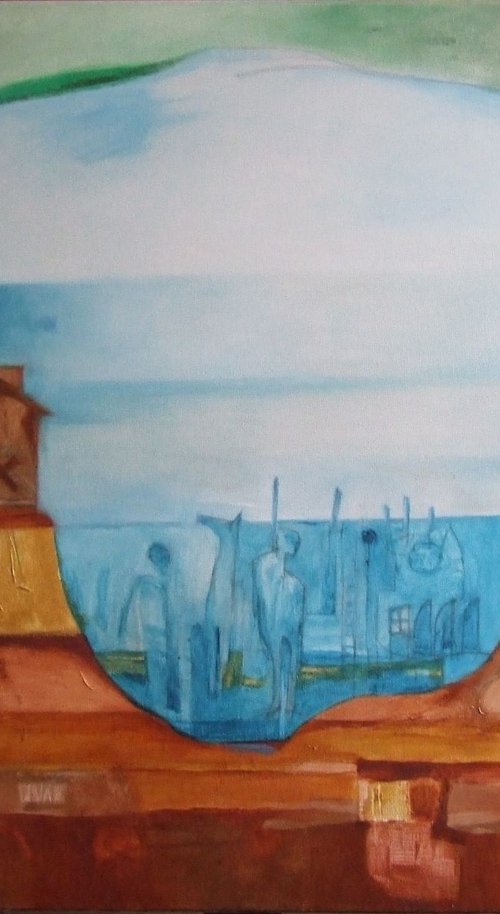 Az elárasztott falu by Csaba Csendes