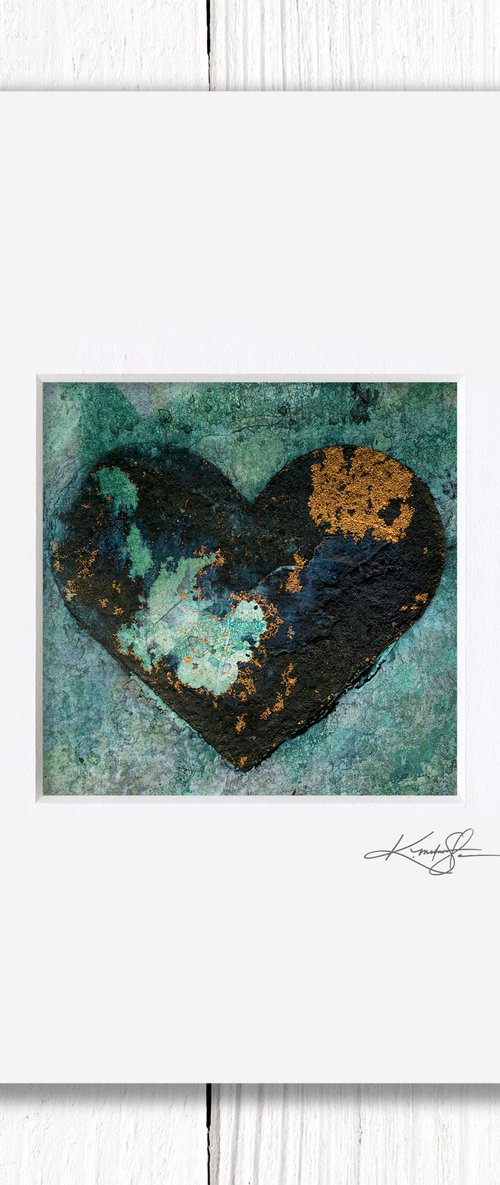 Heart Song 101 - Abstract Painting by Kathy Morton Stanion by Kathy Morton Stanion