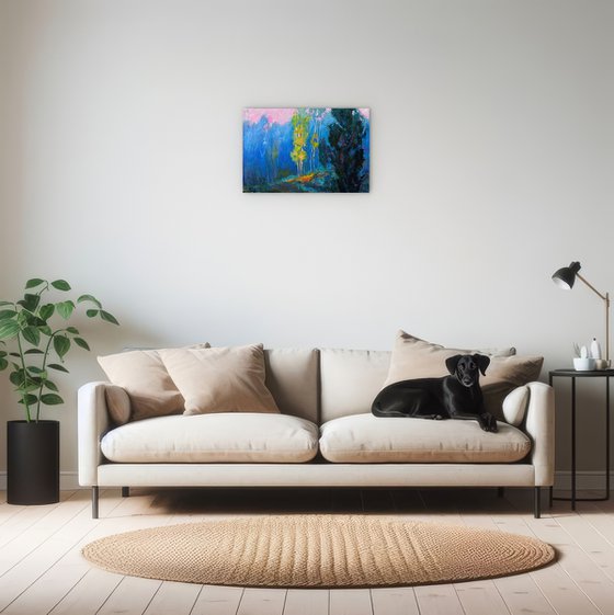 Morning in the Autumn Forest