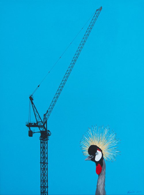 Cranes by Gordon Render
