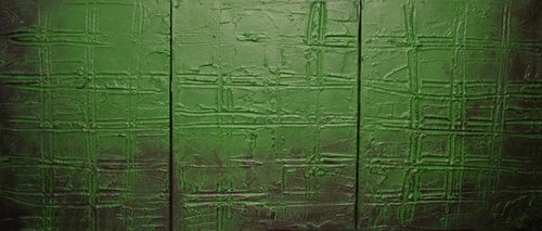 Green Tones" square series by Stuart Wright