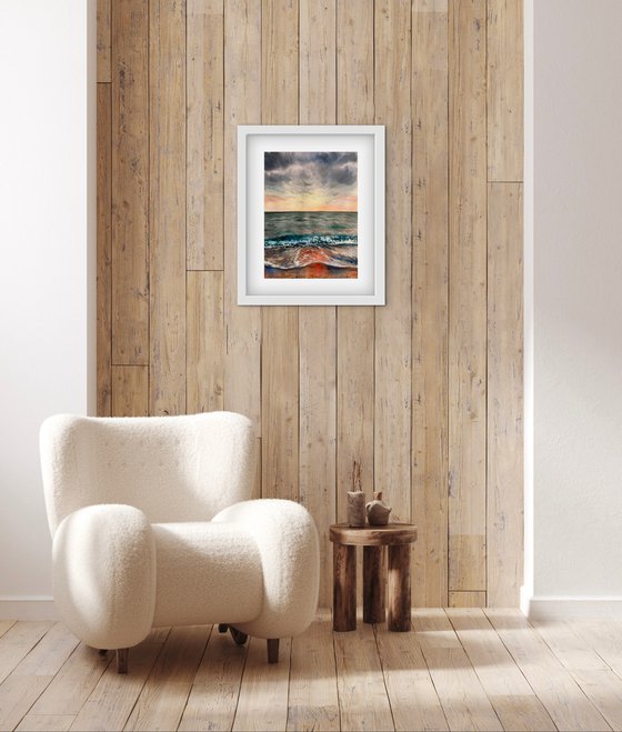 The smell of sea waves