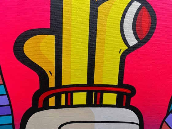 Yellow Submarine on Pink