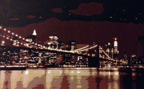 Brooklyn Bridge by Night