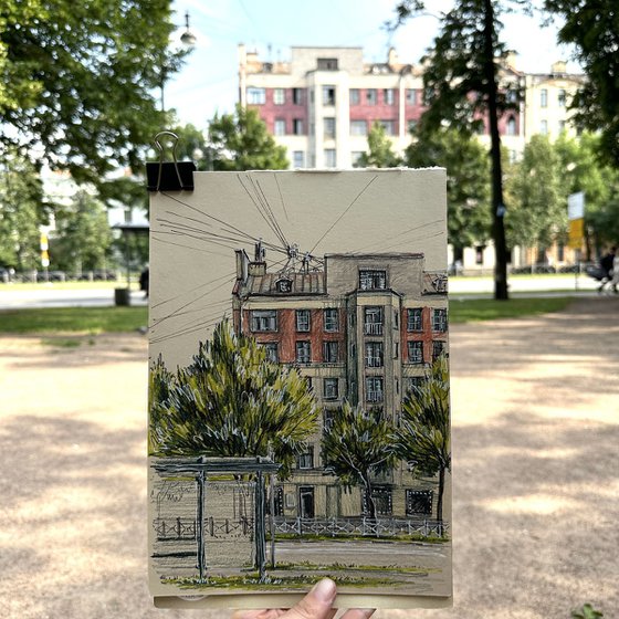 Saint Petersburg street view