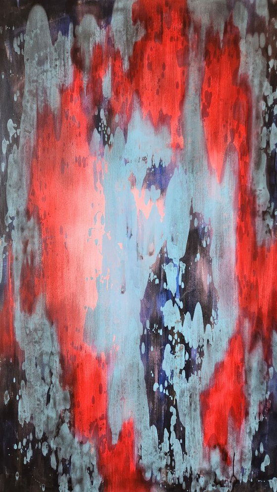 REFLECTION IV -Contemporary Abstract Painting
