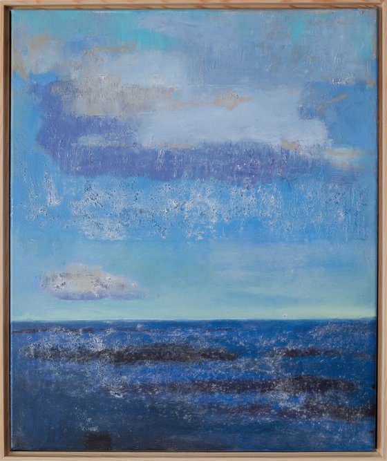 Cloud Framed 20x24" 51x60 cm by Bo Kravchenko