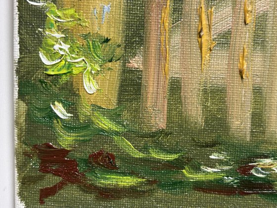 Flowers over de fence