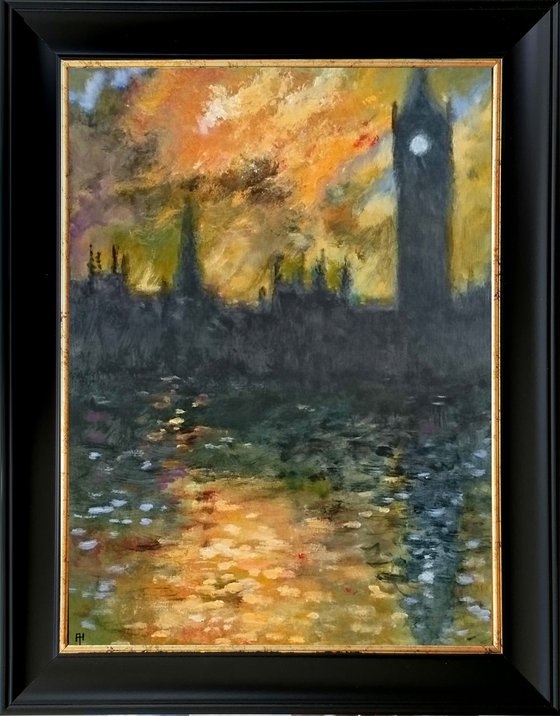 Big Ben at night