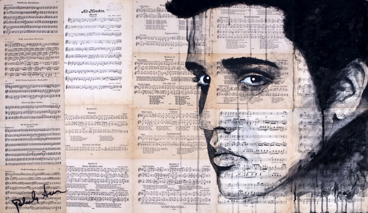 Elvis Presley by Krzyzanowski Art