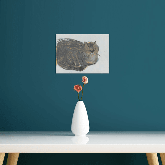 Cat`s portrait