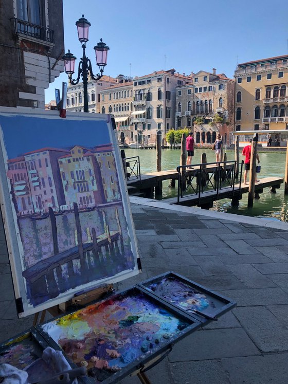 Veduta di Venezia, Plein Air