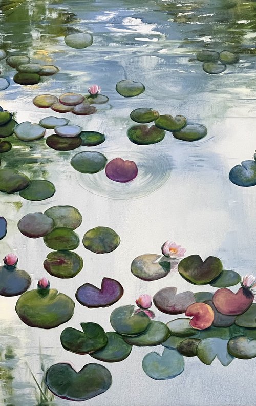 Always Waterlilies 8 by Sandra Gebhardt-Hoepfner