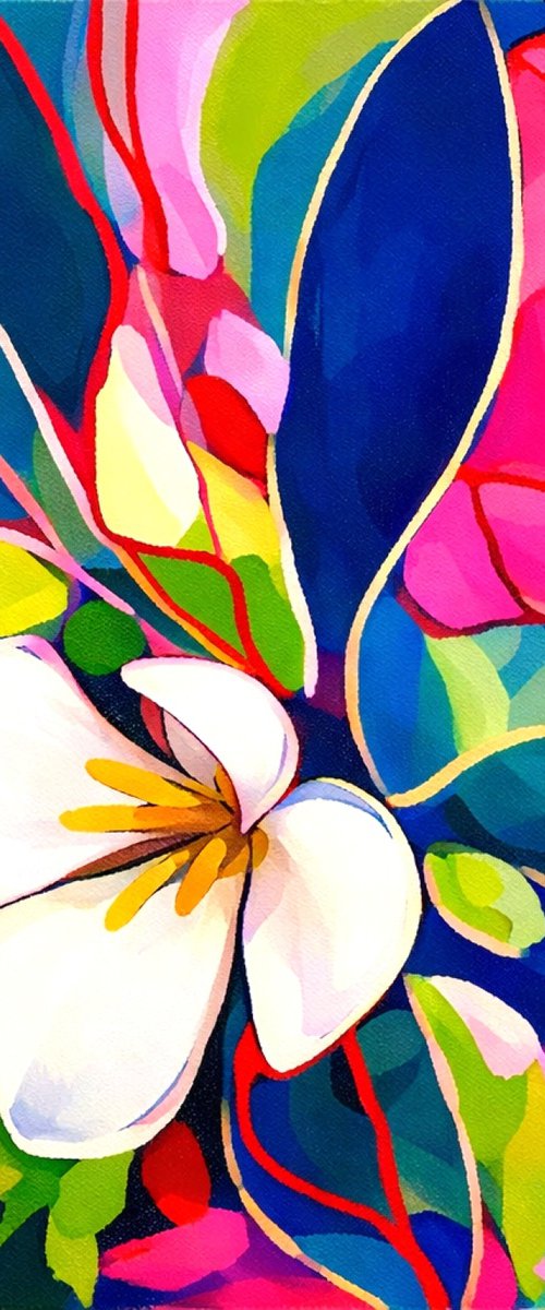 Jazz Style Flowers #15 by V+V Kniazievi