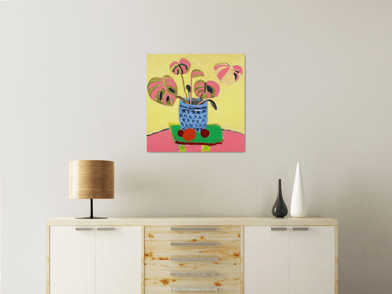 Yellow and Pink Plant