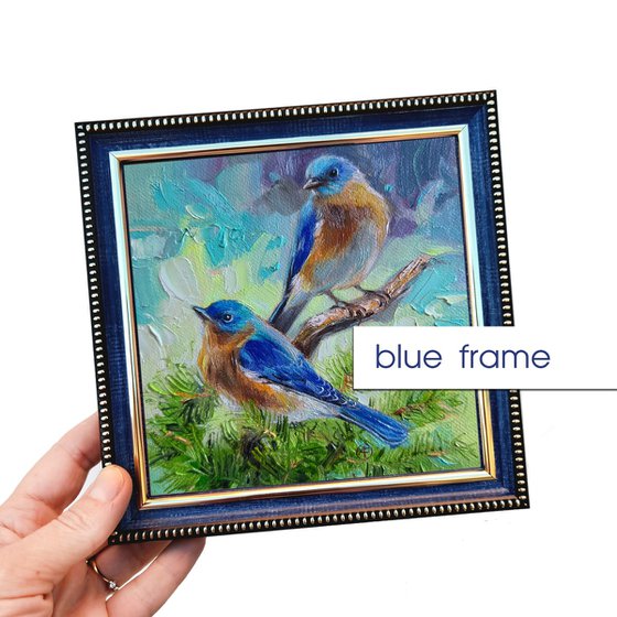 Two Bluebirds