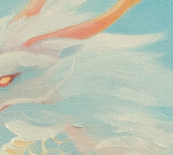 Dragon in distance