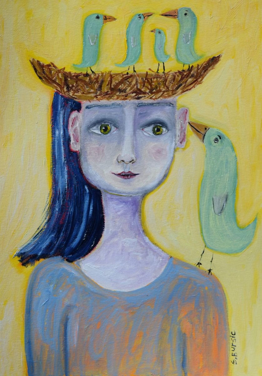 Queen of the Birds 3 by Sharyn Bursic