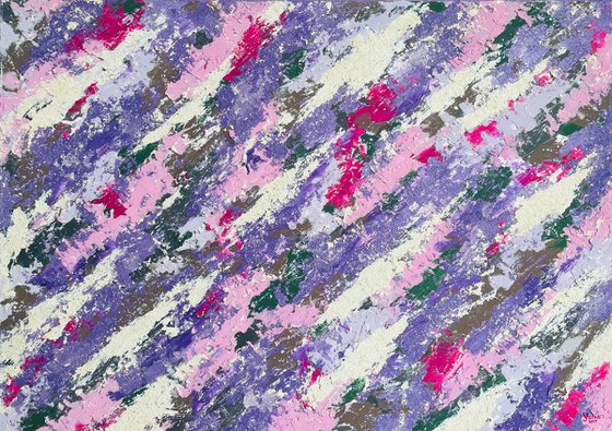 “Dreamscape motion” abstract textured art