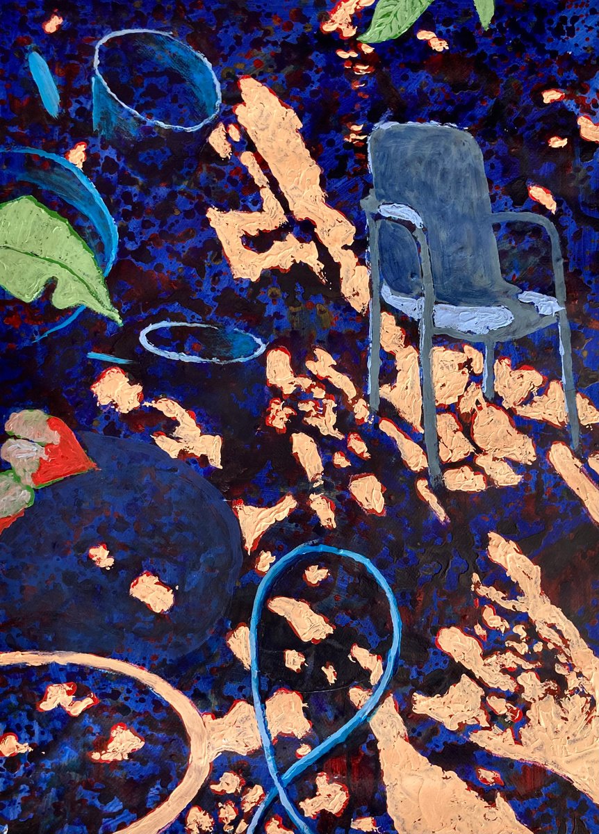Shady Corner By John Cottee, 22 X 30, Artwork For Sale On Artfinder