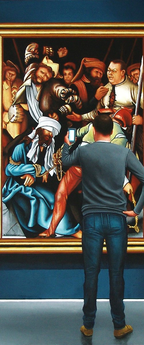 Mocking Of Christ by Gerard Boersma