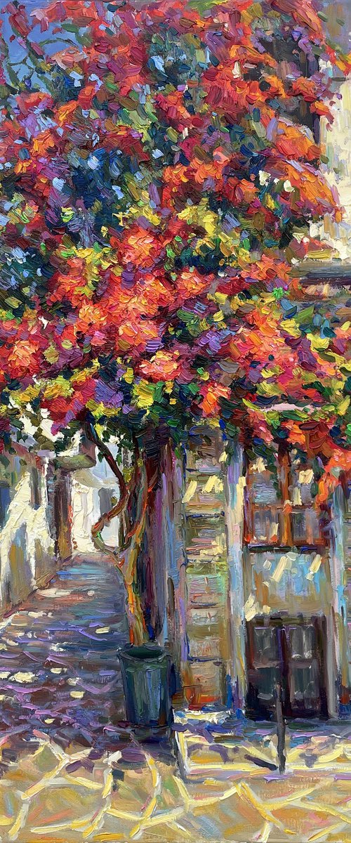 "Blossoming tree" by Evgeny Chernyakovsky