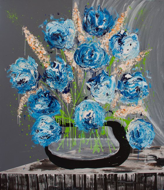 Blue Flowers - Floral 4