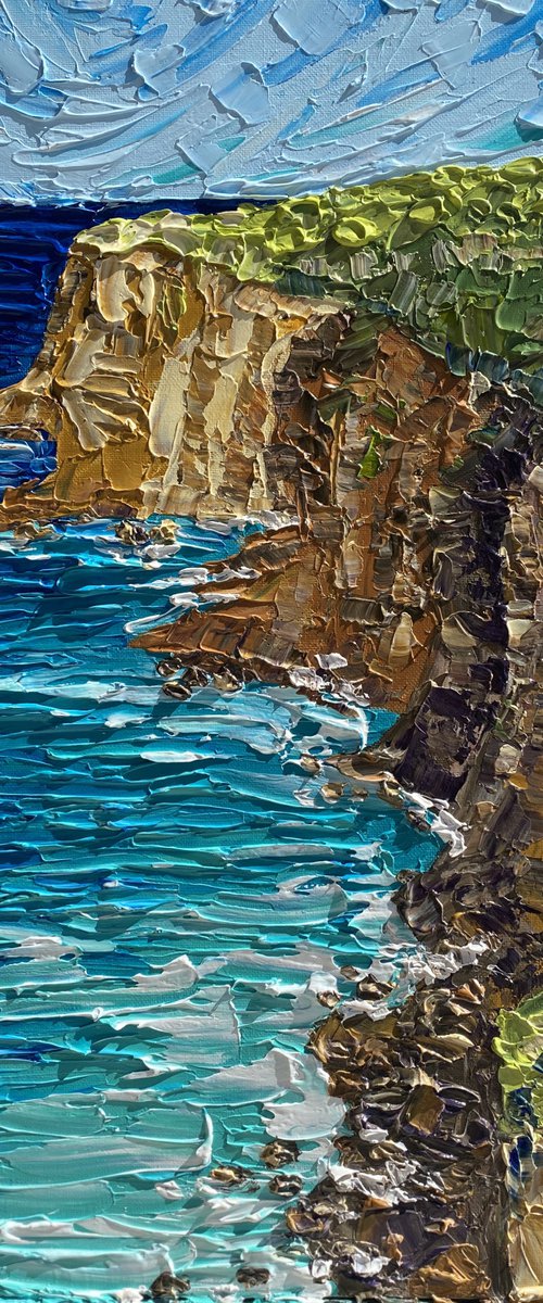 Royal National Park Coastal Cliffs by Guzaliya Xavier