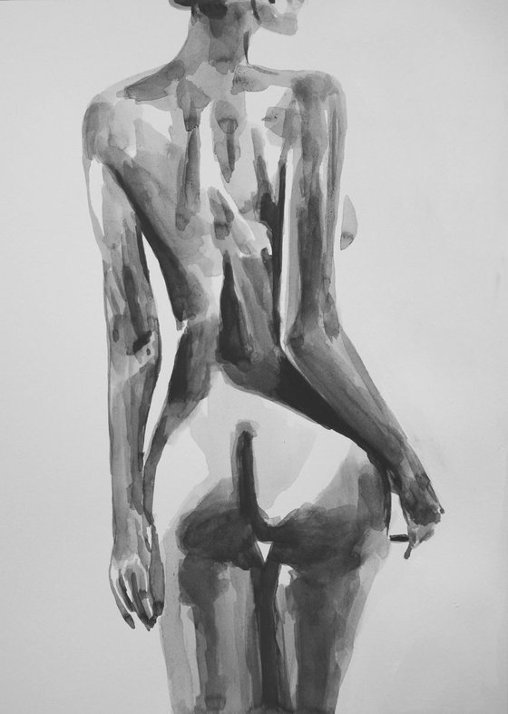 Nude #003 ID / 42 X 29.7 cm