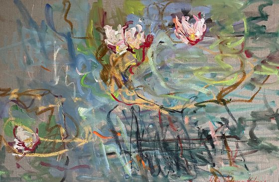 Water lilies. Dreams of Giverny.