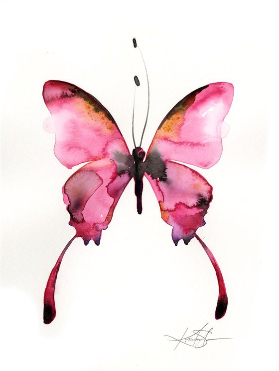 Watercolor Butterfly 4