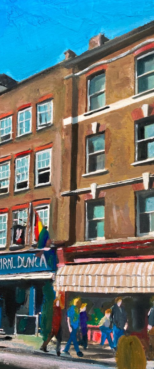 Compton Street, Soho, London by Andrew Reid Wildman
