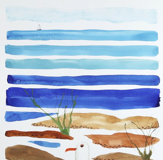 A stroll on the beach