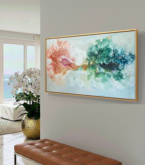 Rainbow flames