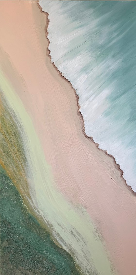 Serene shoreline 2 1 90x180