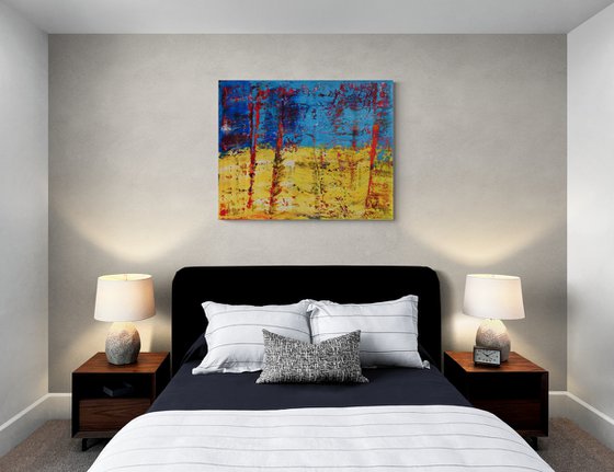 100x80 cm Original abstract painting Abstract oil painting