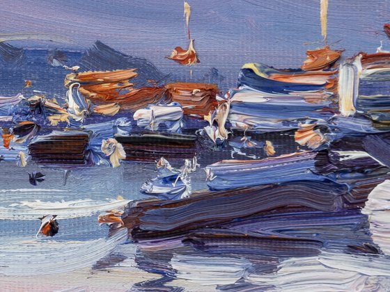 Morning. Boats - III