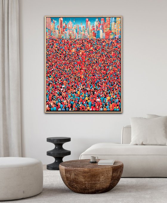 Vibrant Urban Symphony 1
