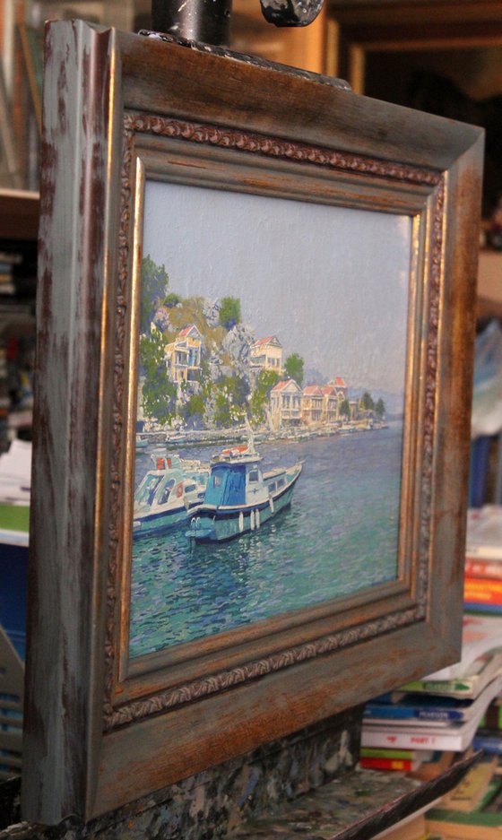 Symi port and harbor