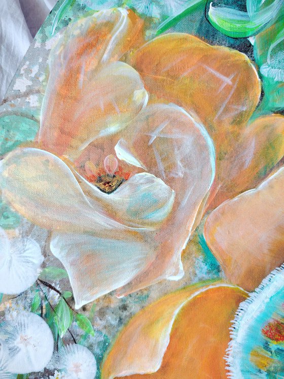 Author's painting “Azure Wings"