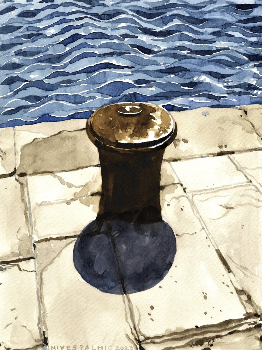 THE MOORING BUOY by Nives Palmic