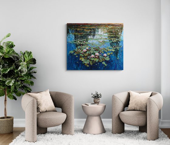 White Water Lilies Pond