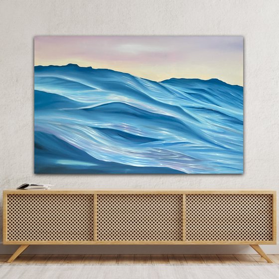 Refreshing Glow - coastal ocean tropical seascape