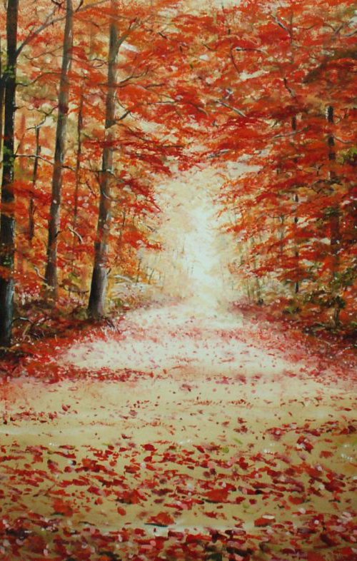 Autumn Once more  by Mel Davies Original Art