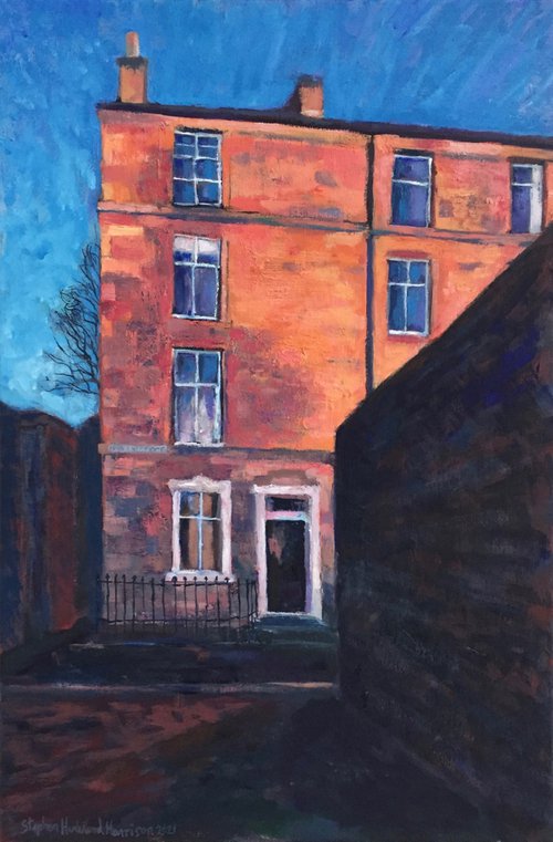 'Saxe Coburg Street, Edinburgh' by Stephen Howard Harrison