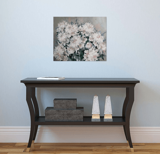 Peonies for you. 2. one of a kind, handmade artwork, original painting.