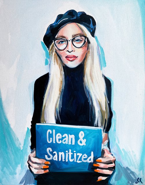 MADONNA CLEAN AND SANITIZED by Sasha Robinson