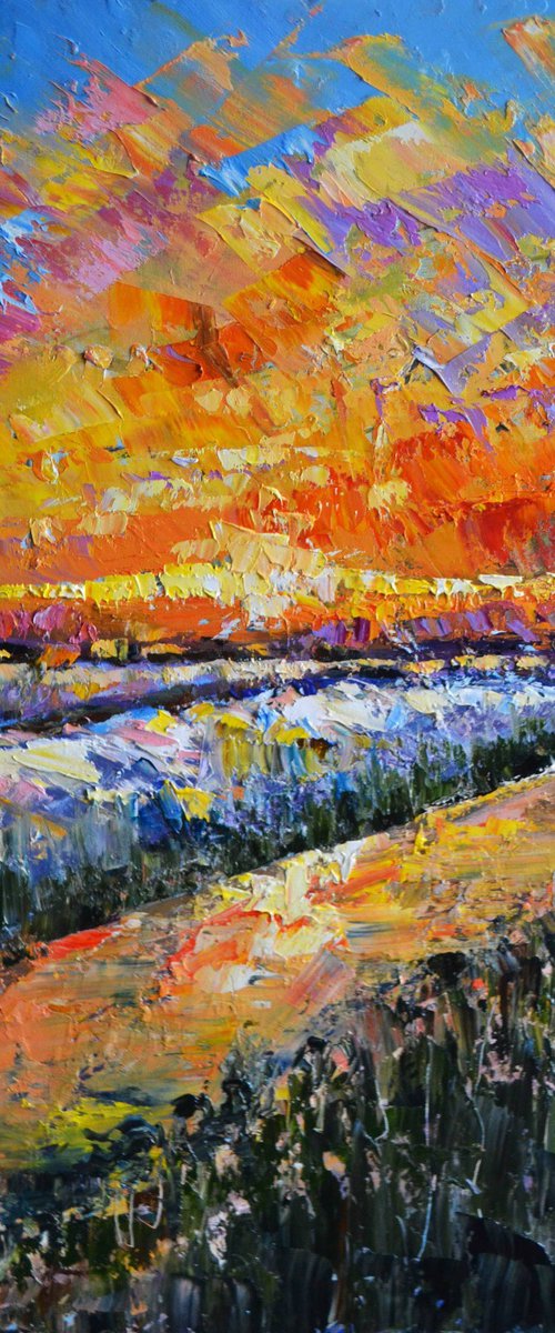 First Evening of Spring by Valeriia Radziievska