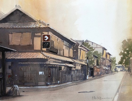 Gion Hanami-koji Street, Circa 2012
